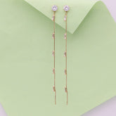 Gold Plated Hanging Earrings